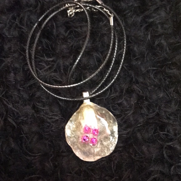 Exclusive Seashell Original Unique Rare One of a Kind Handmade Necklace - Picture 3 of 16